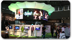 Die Sims 3 Konsole auf der gamescom